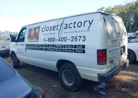 2011 Ford E-250 Commercial z USA, uszkodzony, nr VIN 1FTNE2EW8BDA71782
